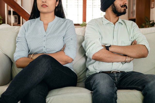 couple arguing