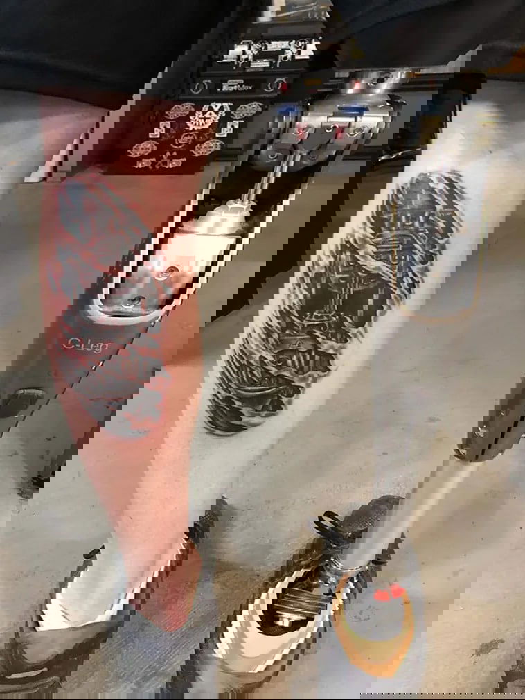 cool 3D tattoo