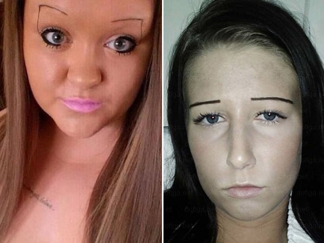 eyebrow shapes