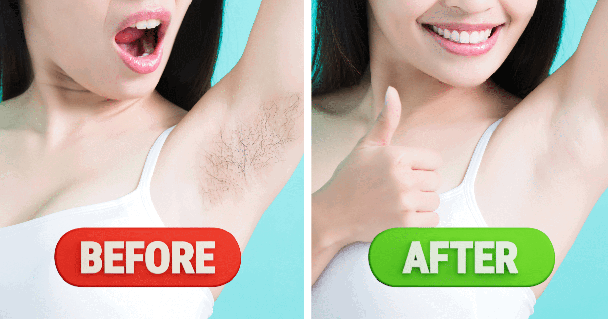 washing your armpits