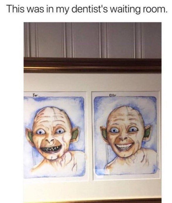 oddly terrifying