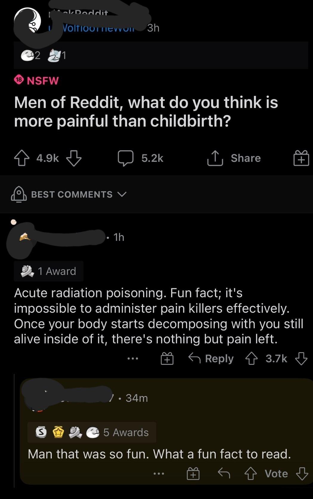 oddly terrifying