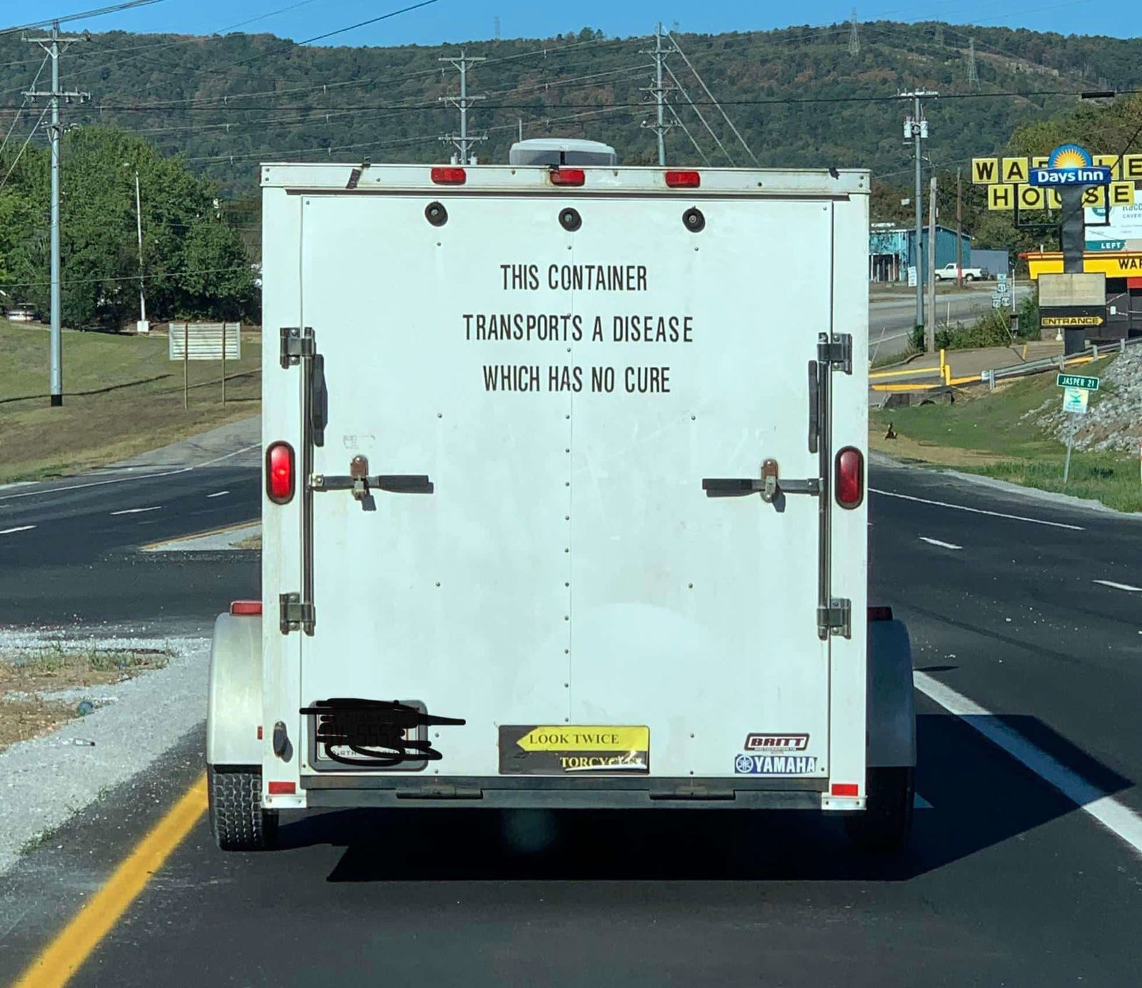oddly terrifying
