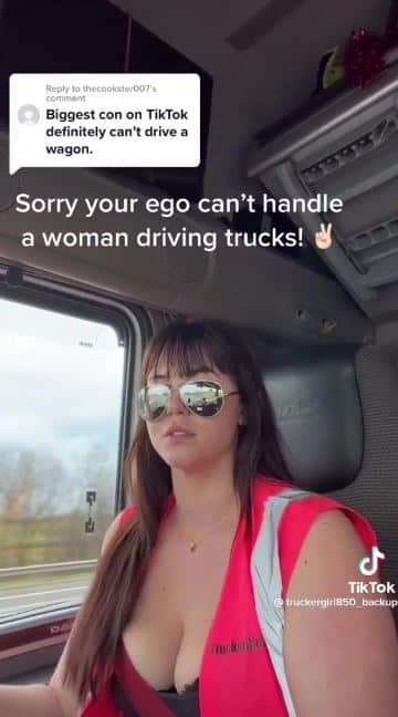 female trucker