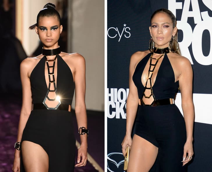 Contrasting Runway Outfits