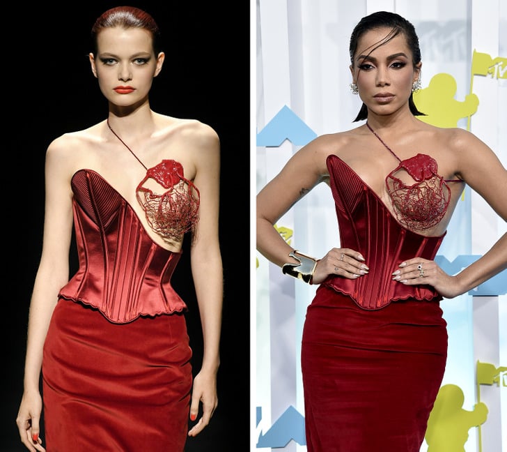 Contrasting Runway Outfits