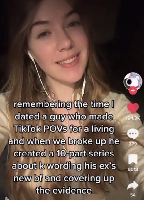 Unhinged TikTok Screenshots