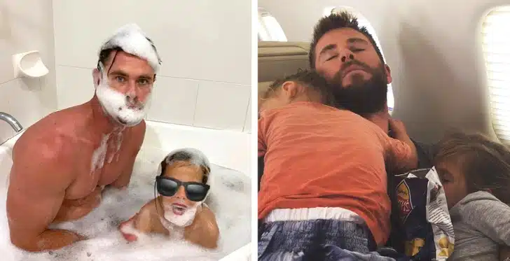 10 Famous Dads