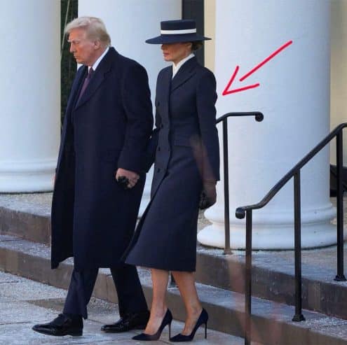 Melania Trump’s Inauguration Outfit Sparked Nostalgia
